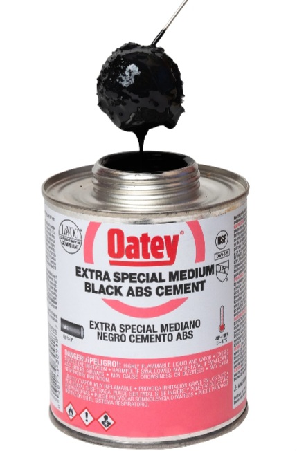 ABS single stage glue, abs drain pipe repair